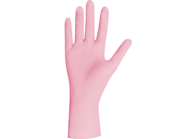 Nitrile Pink Pearl XS 100pcs
